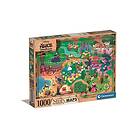 Clementoni Puzzle 1000 Pieces Story Maps Alice in Wonderland