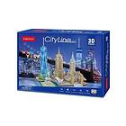 Cubic Fun City Line New York City 3D 123 pcs 3D pusselspel