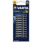 Varta AAA Alkaliska Batterier 1,5V, 30-pack