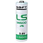 Saft LS14500 UHE-ER14505 3.6V AA-R6-Mignon