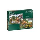 Jumbo Puzzle Falcon A Beautiful Summer's Day (2x1000 p