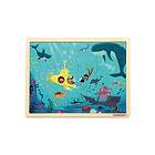 TopBright Toys Wooden Jigsaw Puzzle Underwater World 100pcs. Trä