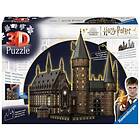 Ravensburger Hogwarts Castle Great Hall Night Edition 540p 3D pusselspel
