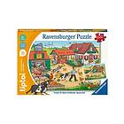 Ravensburger tiptoi: Puzzle für Kleine Entdecker: Bauernhof 2x12pcs (DE)