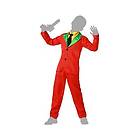 Kostym Clown Röd Barn 7-9 år