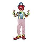 Maskeraddräkt för barn My Other Me Clown Hängslen 5-6 år