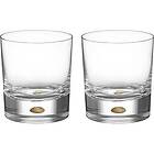 Orrefors Intermezzo Old Fashioned Whiskyglas 25-cl 2-pack
