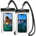 Spigen Aqua Shield Waterproof Floating Case A610 2-Pack Grön