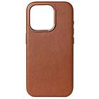 Decoded Leather Back Cover MagSafe (iPhone 15 Plus) Svart