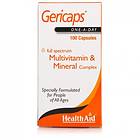 HealthAid Gericaps Multivitamins + Minerals 100 Capsules