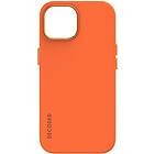 Decoded AntiMicrobial Silicone Back Cover (iPhone 15) Grön