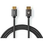 Nedis Fabritallic HDMI Cable 4K 3 meter