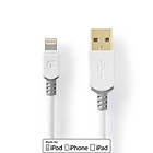 Nedis USB-A 2,0 to Lightning Cable 2 meter