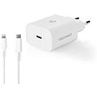 Nedis USB-C Wall Charger Lightning Cable 1 meter