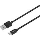 Essentials USB-A to USB-C Cable Svart 1 meter