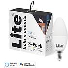 Lite Bulb Moments White & Color Ambience E14 3-pack