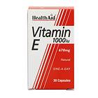 HealthAid Vitamin E 1000IU Natural 30 Capsules