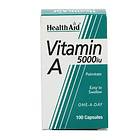 HealthAid Vitamin A 5000IU 100 Capsules