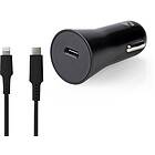 Nedis USB-C Car Charger to Lightning Cable Vit