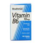 HealthAid Vitamin B6 HCL 10mg 100 Tablets