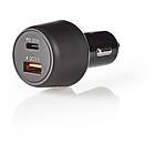 Nedis Universal Dual USB-C/USB-A Car Charger