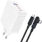 Acefast A37 Wall Charger PD 100W 4x USB Vit