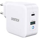 Cecotec Choetech PD8002 65W 2-Port PD Charger GaN USB-C Cable