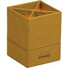 Rhodia rama Pencil Holder Leather Brons