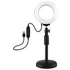 Puluz PU391 12cm Ring Light with Adjustable Base