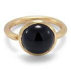 Pure by Nat Ring Black Pearl Big Adj.