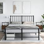 vidaXL Sängbord väggmonterat 2 st brun ek 35x30x51 cm konstruerat trä 833452
