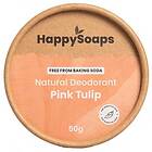 HappySoaps Naturlig deodorant för känslig hy Pink Tulip 50g