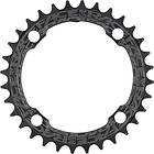 Race Face Narrow Wide 104 Bcd Chainring Svart 38t