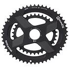 Rotor Q Rings Dm Oval Chainring Svart 52/36t