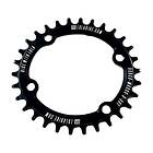 Lola M8000 Asimetric 96 Bcd Oval Chainring Svart 34t