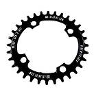 Lola 96 Bcd Simetric Oval Chainring Svart 34t