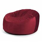PuskuPusku Moln L Barcelona jätte sittpuff sammetsfåtölj OM135 (Färg: Bordo)