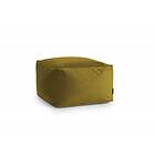 PuskuPusku Softbox Barcelona sittpuff fyrkantig sammet (Färg: Olive)