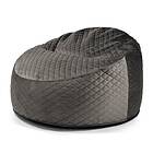 PuskuPusku Moln M Lure Luxe lyxig saccosäck velour (Färg: Grey)