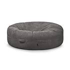PuskuPusku Roll190 Wave manchester gigantisk sittsäck (Färg: Dark grey)