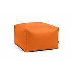 PuskuPusku Softbox outside sittpuff läder utemöbler (Färg: Orange)