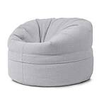 PuskuPusku Roll80 Madu Bouclé Ø80 cm sittpuff/sittsäck (Färg: Light grey)