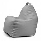 PuskuPusku Play Teddy fåtölj saccosäck OEKO-TEX (Färg: White grey)