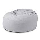 PuskuPusku Moln M Madu Bouclé fåtölj sittsäck Ø110 cm (Färg: Light grey)