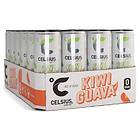 Celsius , Kiwi Guava kolsyrad, 24-pack