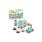 Playmobil 1.2.3 71325 Doughnut Truck with Stacking and Sorting Feature