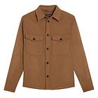 J.Lindeberg Flat Wool Overshirt Herr