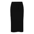 Knowledge Cotton Wool Midth Lengt Rib Knit Skirt Dam