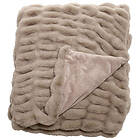 Mogihome Fluffy Fuskpäls Beige
