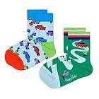 Happy Socks 2-Pack Car Junior